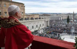 El papa León XIV celebró su primera Navidad en el Vaticano y brindó la bendición ‘Urbi et Orbi’: ‘El nacimiento del Señor es el nacimiento de la paz’