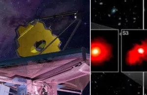 El misterio de los tres puntos rojos detectados por el James Webb en el universo primitivo
