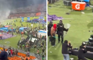 Más de 50 heridos por desmanes entre hinchas de Medellín y Nacional