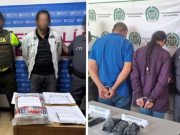 Caen presuntos jefes de red narco que operaban en el Eje Cafetero y Bogotá