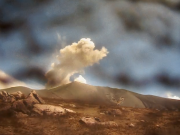 En video: Así fue la emisión de ceniza del volcán Puracé este 3 diciembre