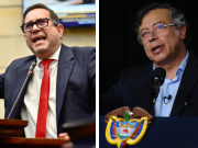 Presidente del Congreso responde a Petro por cuestionamientos sobre la defensa de la soberanía
