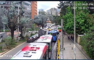 Movilidad Bogotá hoy viernes: trancones de ambos sentidos en vía La Calera