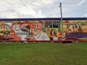 El arte que engalana planta de Pintuco en Rionegro