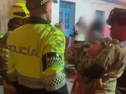Rescatan bebé de 11 meses abandonado en un vehículo en Bogotá
