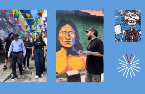 El programa Muralismo Sóllate el Barrio está embelleciendo las calles en Rionegro