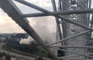 Reportan incendio en institución educativa del sector el Salitre, Bogotá