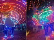Disfrutar de los silleteros: una novedad del alumbrado de Medellín, en este 2025