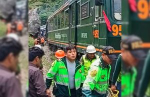 Un muerto y 40 heridos en choque de tren en Machu Picchu
