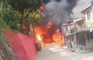 Reportan incendio en fábrica de pinturas en La Estrella, Antioquia