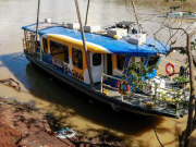 Inauguran primer sistema de transporte público fluvial en Montería