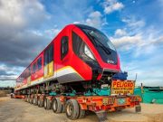 Llegó a Cartagena cuatro tren de la Línea 1 del Metro de Bogotá
