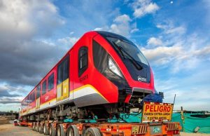 Llegó a Cartagena cuatro tren de la Línea 1 del Metro de Bogotá