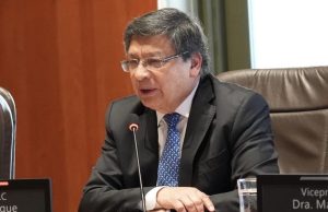 Ibáñez fue apartado por recusación de control de la Corte a emergencia económica