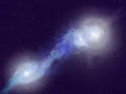 Científicos en júbilo: captan por primera vez la fusión simultánea de tres galaxias