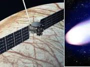 Nasa difunde nueva imagen del cometa 3I/ATLAS tomada por la sonda Europa Clipper: así fue el trayecto hacia Júpiter