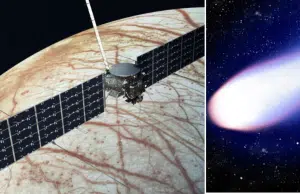 Nasa difunde nueva imagen del cometa 3I/ATLAS tomada por la sonda Europa Clipper: así fue el trayecto hacia Júpiter