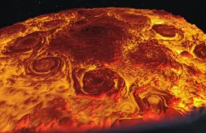 Los enormes vórtices de Júpiter y Saturno podrían revelar cómo son por dentro estos planetas