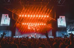 Entre solos de guitarra, pogos y gritos guturales: así se vivió el primer concierto de Avenged Sevenfold en Colombia