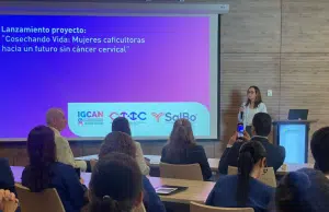Mujeres caficultoras de Huila, en el centro de nuevo programa contra el cáncer cervical en el que participan el CTIC, la Gobernación y otras entidades