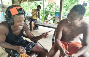 Jorge Barco ‘pinta’ con sonidos las ballenas en el Pacífico Colombiano
