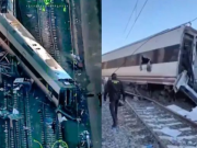 Aumentan a 45 los muertos por accidente ferroviario en España