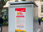 Bogotá inauguró su tercer baño público inteligente en el Parque Santander