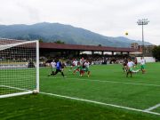 Caldas estrena su renovado estadio municipal