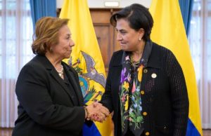 Guerra arancelaria: canciller de Colombia y Ecuador se reunieron