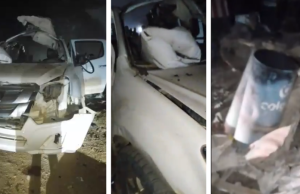 Un policía herido por ataque con carrobomba en El Plateado, Cauca