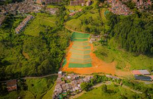 Estabilización de puntos afectados por lluvias en Medellín avanza en un 65 %