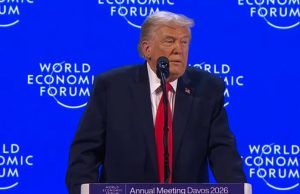 Trump en Davos: descarta uso de la fuerza para adquirir Groenlandia