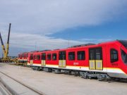 Llegó el cuarto tren de la Línea 1 del Metro a Bogotá