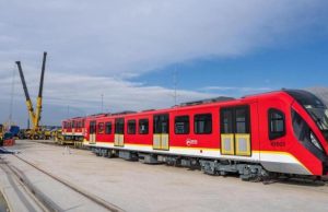 Llegó el cuarto tren de la Línea 1 del Metro a Bogotá
