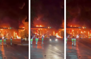 Reportan incendio en peaje Bicentenario, entre Guaduas y Honda