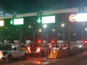 Reportan alta congestión vehicular en peaje de Pipiral, vía al Llano