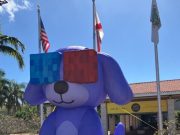 Maquiamelo conquista Palm Beach con escultura monumental