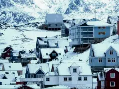 Nuuk, la capital de Groenlandia rompe récord tras 109 años: registra el enero más cálido de su historia
