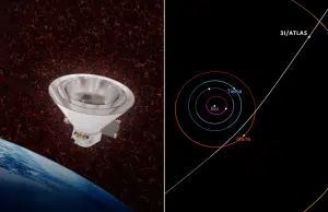 Telescopio Spherex de la Nasa detecta moléculas asociadas con procesos prebióticos en el cometa interestelar 3I/Atlas
