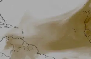A nuevo frente frío se suma polvo del Sahara que llega esta semana a Colombia
