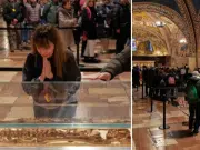 Exhiben por primera vez los restos de San Francisco de Asís en su ciudad natal: conservados durante 800 años