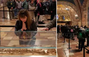 Exhiben por primera vez los restos de San Francisco de Asís en su ciudad natal: conservados durante 800 años