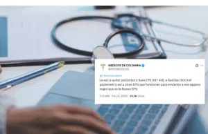 Promédicos advierte posible traslado de 187.000 usuarios de Sura y 500.000 de Sanitas: ‘Para enviarlos a ese agujero negro que es la Nueva EPS’