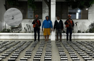 En video: así cayeron 400 kilos de cocaína en Riohacha, La Guajira