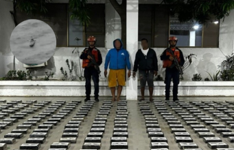 En video: así cayeron 400 kilos de cocaína en Riohacha, La Guajira