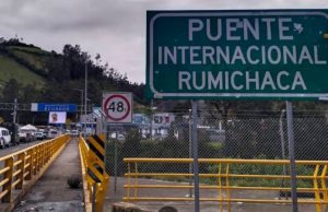 Cerrada frontera Colombia – Ecuador en el Puente de Rumichaca