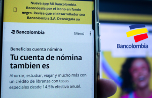 Persisten fallas en los servicios de la aplicación Bancolombia