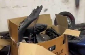 Descubren deshuesadero de motos en La Favorita: ocho capturados