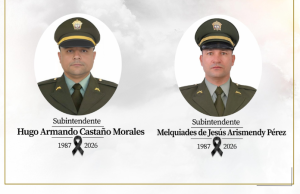 Dos policías muertos tras ataque con fusil en Anorí, Antioquia