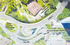 En Linares-El Tesoro se empezó a construir un intercambio vial